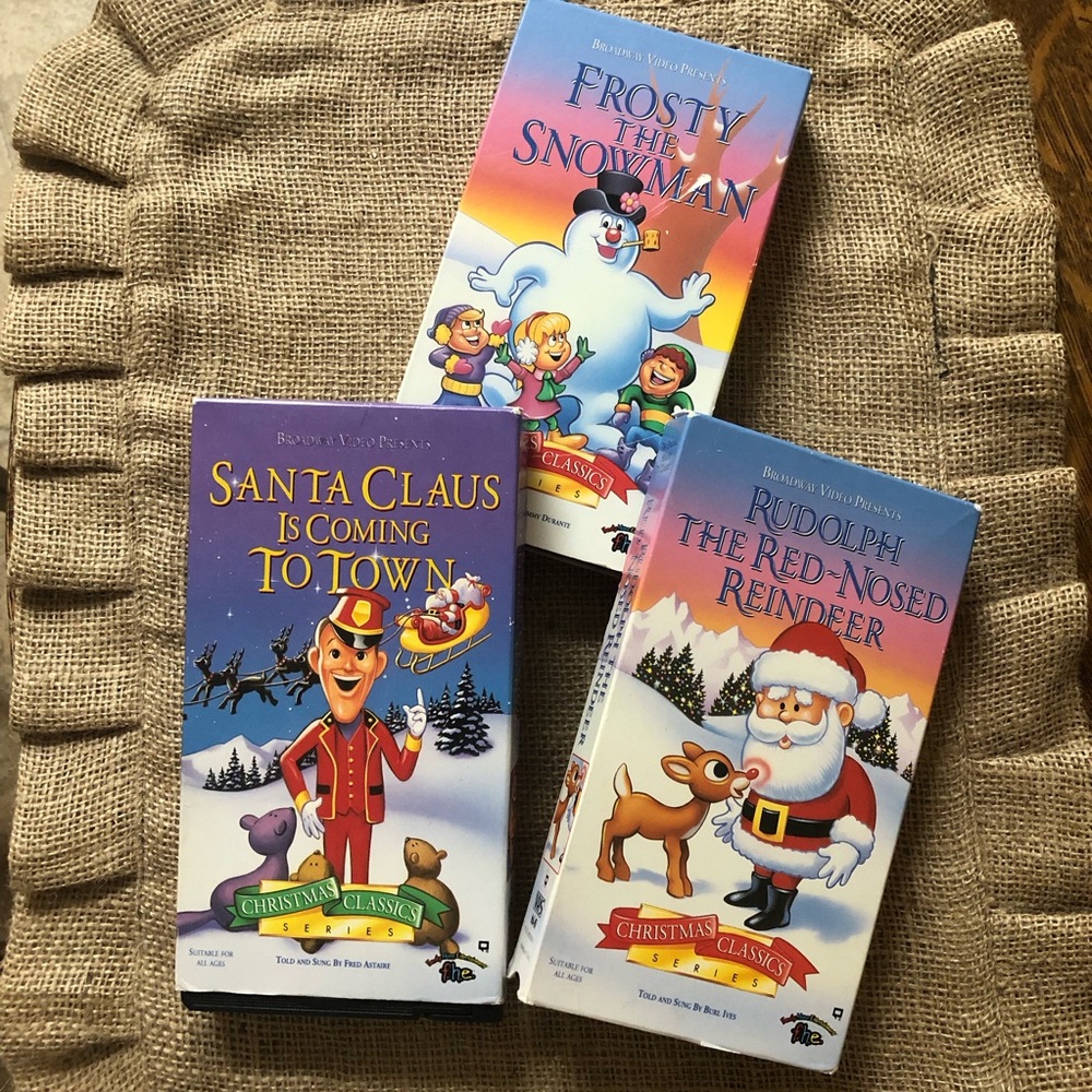 Christmas Classics 🎅🏻☃️🎄 VHS Tapes Set of 3️⃣